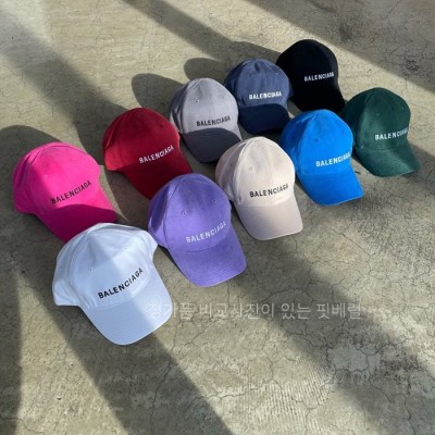 [국내배송] 발*시아가 BALENCIAGA 발렌시아가 뉴로고 볼캡 (10color)