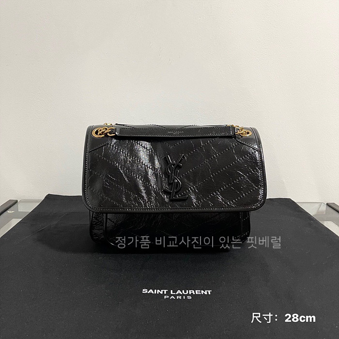 입*로랑 633158 니키 체인백 미듐 28cm