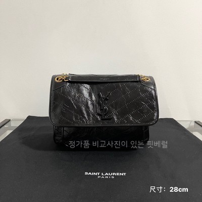 입*로랑 633158 니키 체인백 미듐 28cm