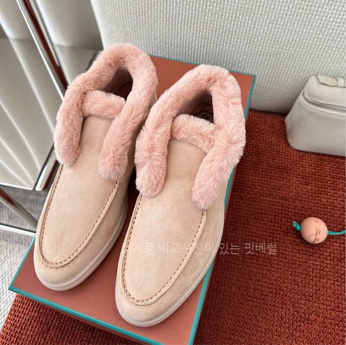로*피아나 오픈 워크 로퍼