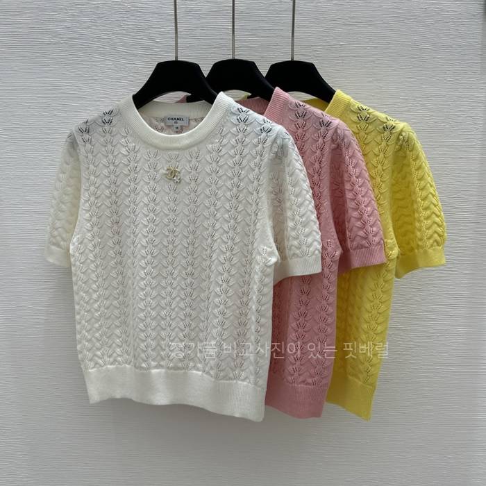 샤* CC 니트 반팔 (3color)