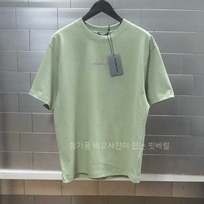 [국내배송] 발*시아가 레터링자수 반팔티셔츠