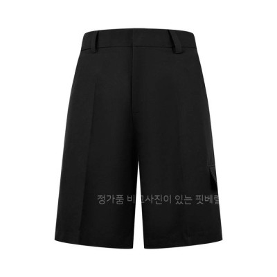 루*비통 테일러드 울 카고 쇼츠 반바지