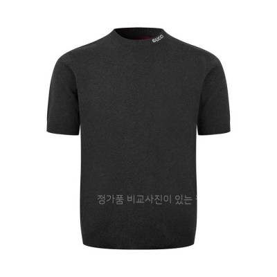 구* 인따르시아 로고 니트 반팔