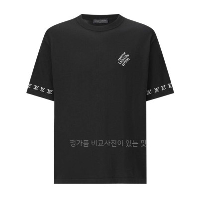 루*비통 시그니처 쇼트 슬리브드 크루넥 니트 반팔