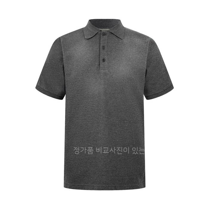 입*로랑 로고 자수 폴로 반팔티셔츠