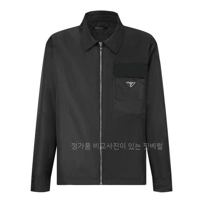 프*다 나일론 포켓 로고 자켓