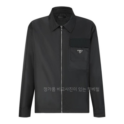 프*다 나일론 포켓 로고 자켓