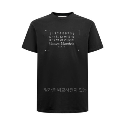 메*마르지엘라 넘버링 프린팅 반팔티셔츠