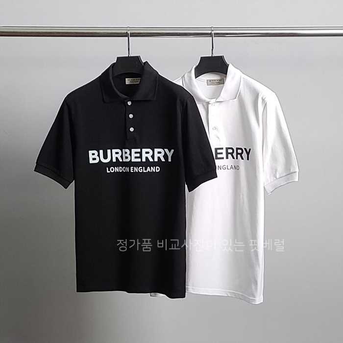 [국내배송] 버*리 베이직로고 PK 반팔 카라티 (2color)