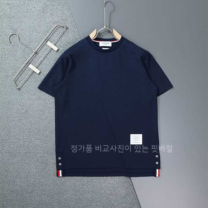[국내배송] 톰*라운 베이직 삼선 라운드 반팔 티셔츠 (2color)