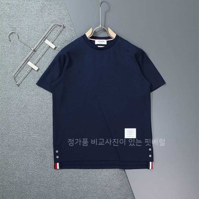 [국내배송] 톰*라운 베이직 삼선 라운드 반팔 티셔츠 (2color)