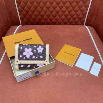 루*비통 M13427 LV x TM 빅토린 월릿 반지갑