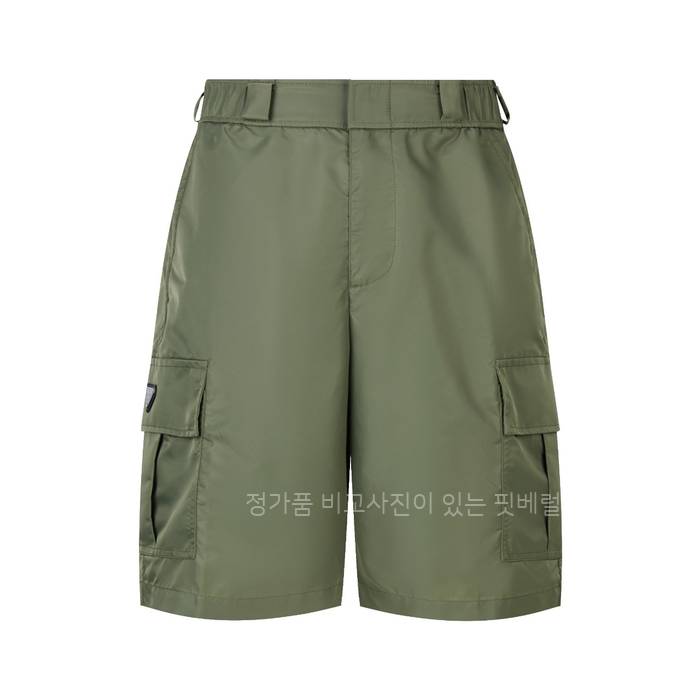 프*다 로고 포켓 카고 쇼츠 반바지