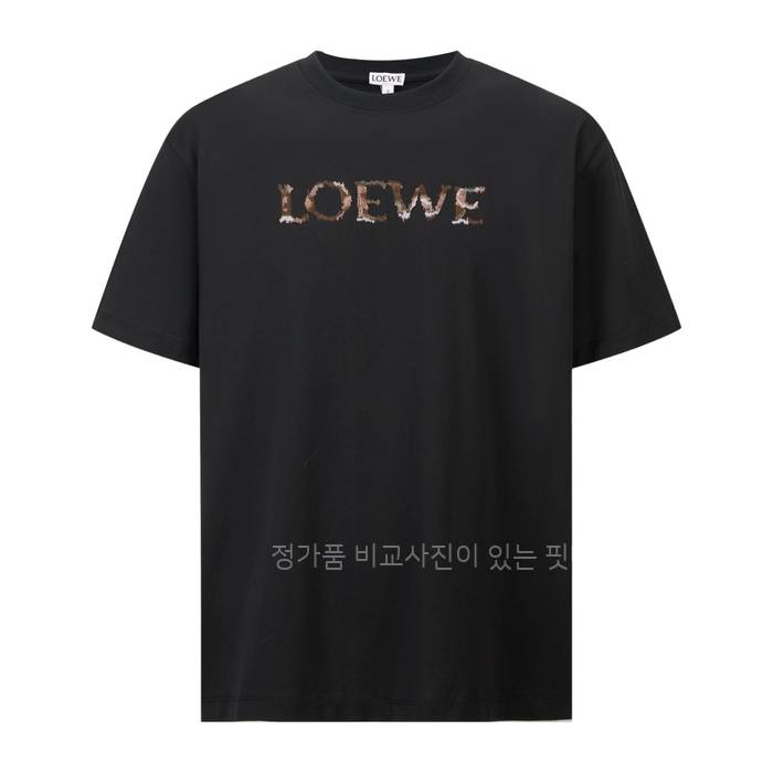 로*베 로고 반팔티셔츠