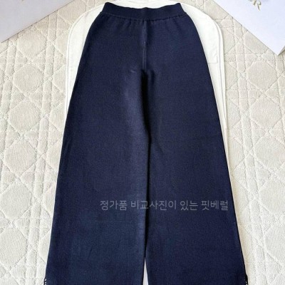 디* 오블리크 리버서블 하이넥 니트 팬츠 여성용