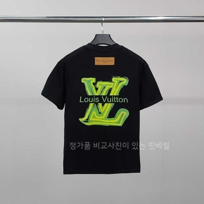 [국내배송] 루*비통 네온LV 코튼 반팔티