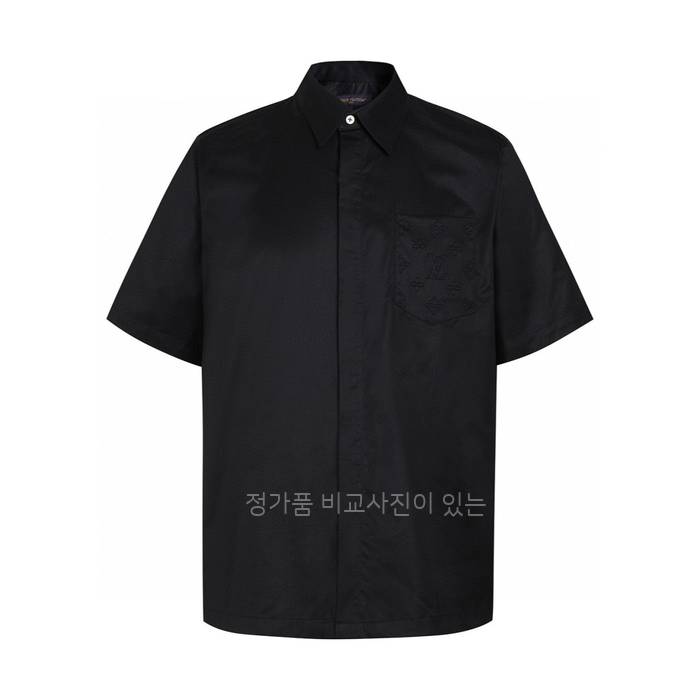루*비통 모노그램 포켓 쇼트 슬리브드 반팔 셔츠