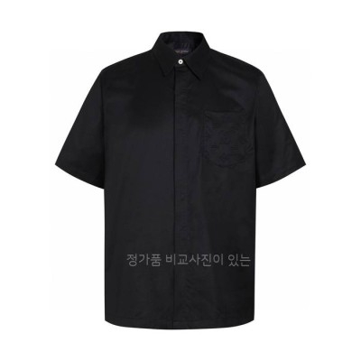 루*비통 모노그램 포켓 쇼트 슬리브드 반팔 셔츠