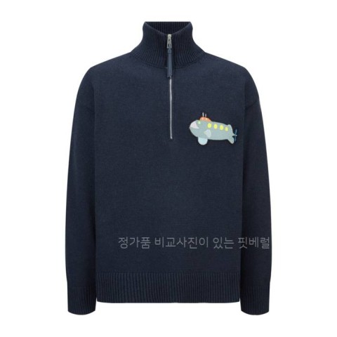 로*베 하프집업 니트