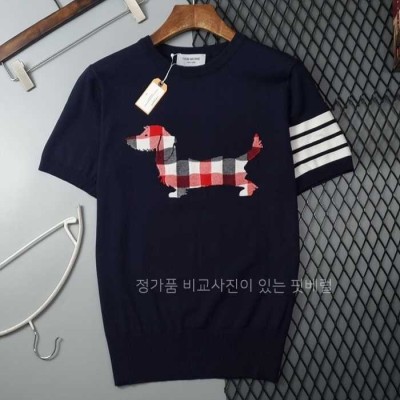[국내배송] 톰*라운 헥터 자가드 완장 라운드니트