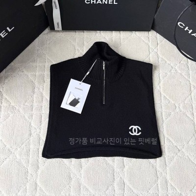 샤* CC 지퍼 숄 니트