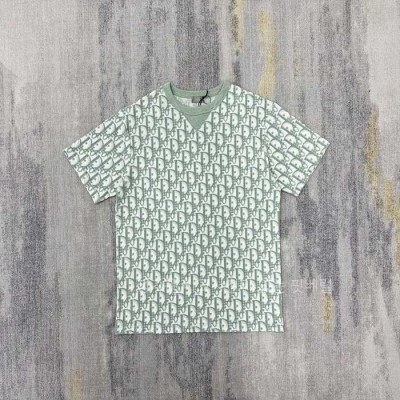 [국내배송] 디* 오블리크 테리 캐주얼 반팔티