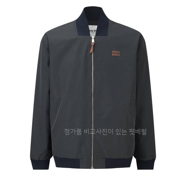 미*미우 코튼 봄버 자켓