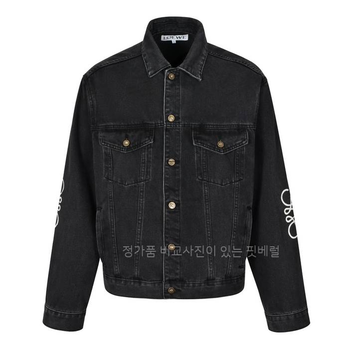 로*베 애너그램 데님 자켓