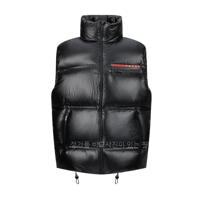 프*다 로고 다운 패딩 조끼