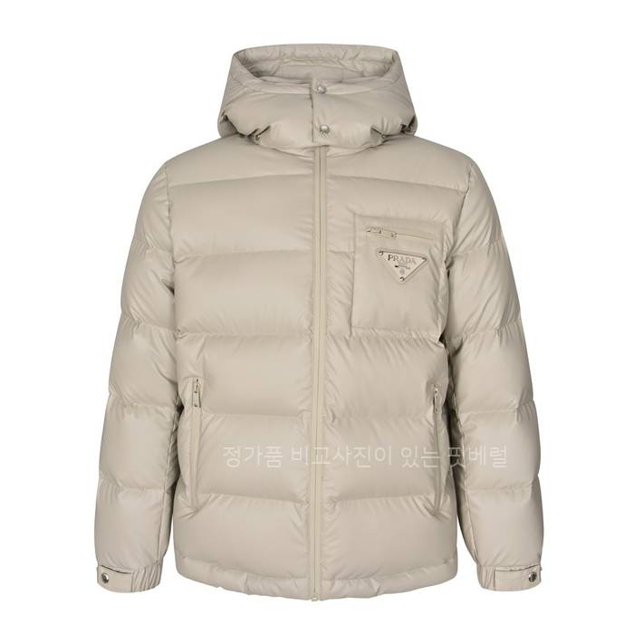 프*다 로고 후드 다운 패딩