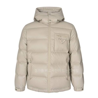 프*다 로고 후드 다운 패딩