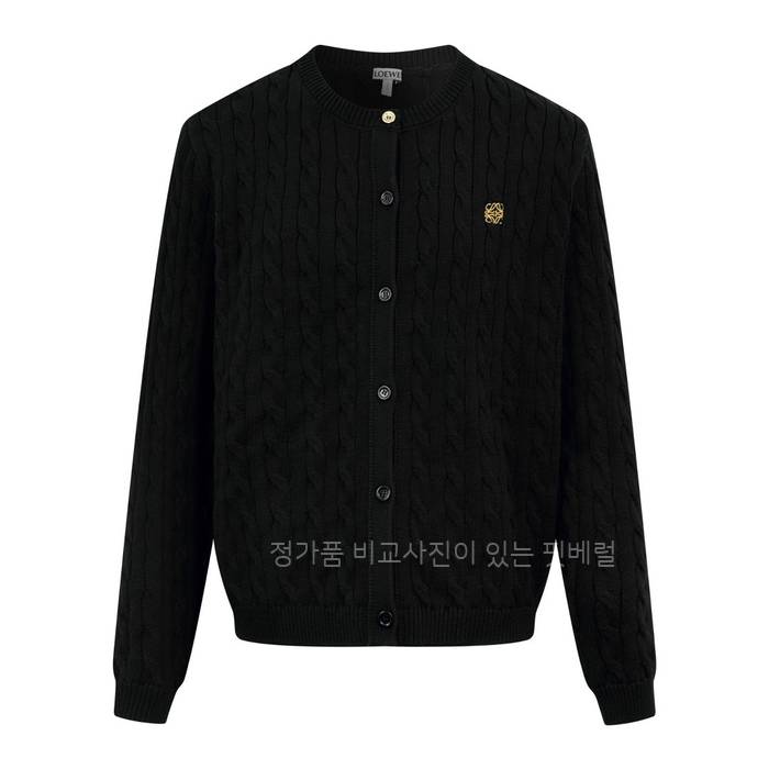 로*베 애너그램 케이블 라운드 가디건