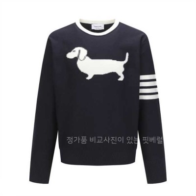 [국내배송] 톰*라운 강아지 사선 울 니트 (2color)