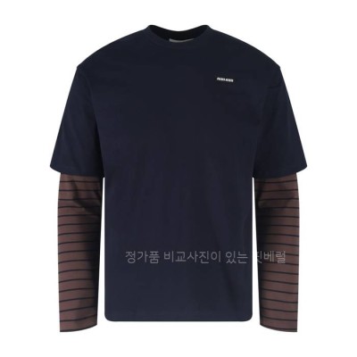 미*미우 페이크 투피스 반팔티셔츠