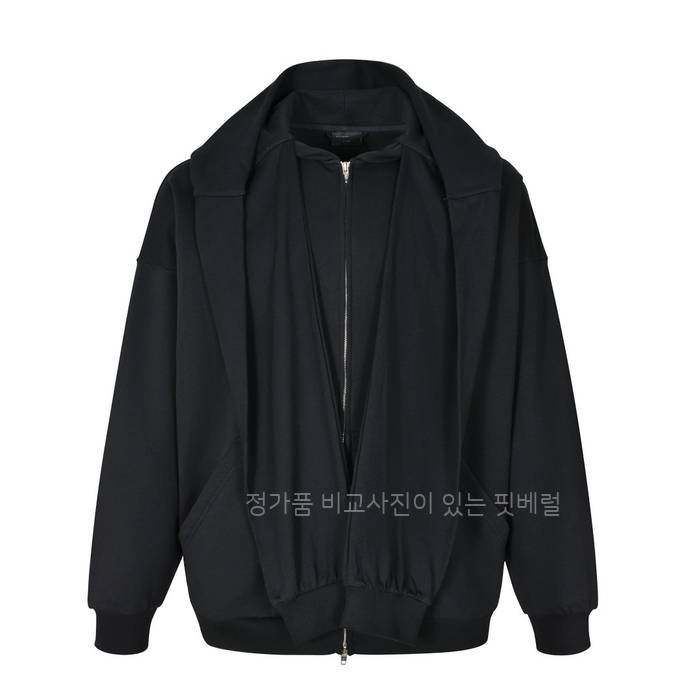 발*시아가 페이크 투피스 후드집업 자켓