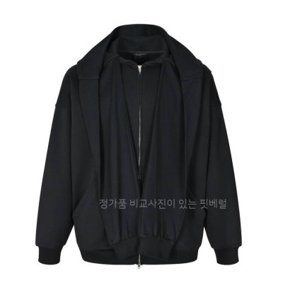 발*시아가 페이크 투피스 후드집업 자켓