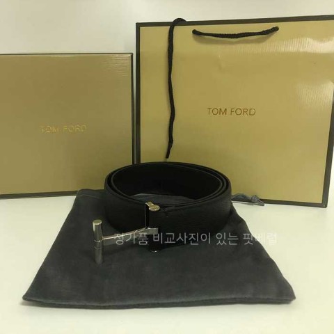 [**님의 현지 검수사진] 톰*드 양면 소가죽 T자크 버클 벨트