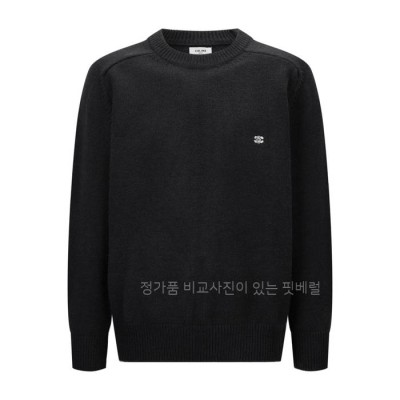 셀*느 트리오페 크루넥 니트