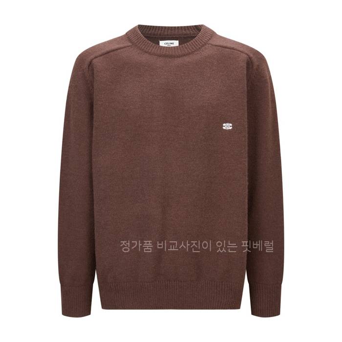 셀*느 트리오페 크루넥 니트