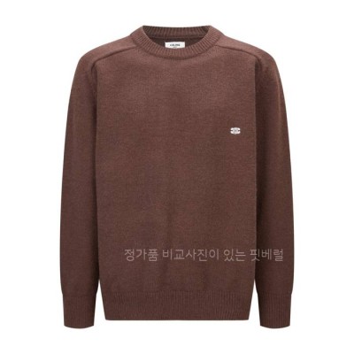 셀*느 트리오페 크루넥 니트