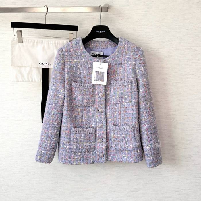 샤* 멀티 포켓 트위드 자켓