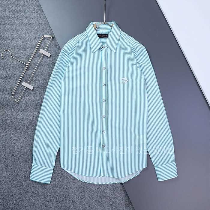 [국내배송] 루*비통 LV 모노그램 스트라이프 셔츠