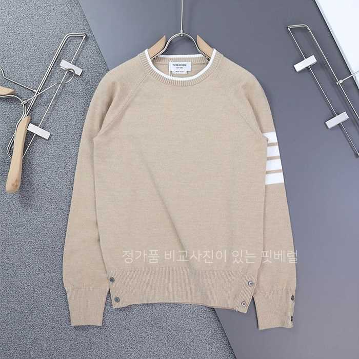 [국내배송] 톰*라운 셔틀랜드 4바 라운드 니트