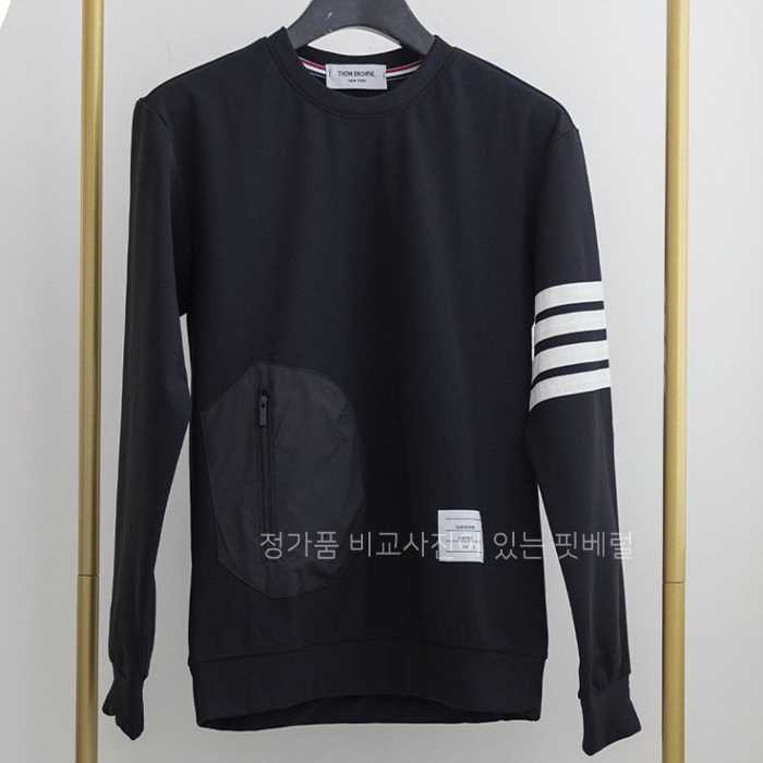 [국내배송] 톰*라운 4-바 포켓 크루넥 맨투맨