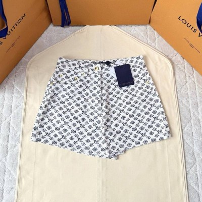 루*비통 블러리 모노그램 쇼츠 반바지 여성용