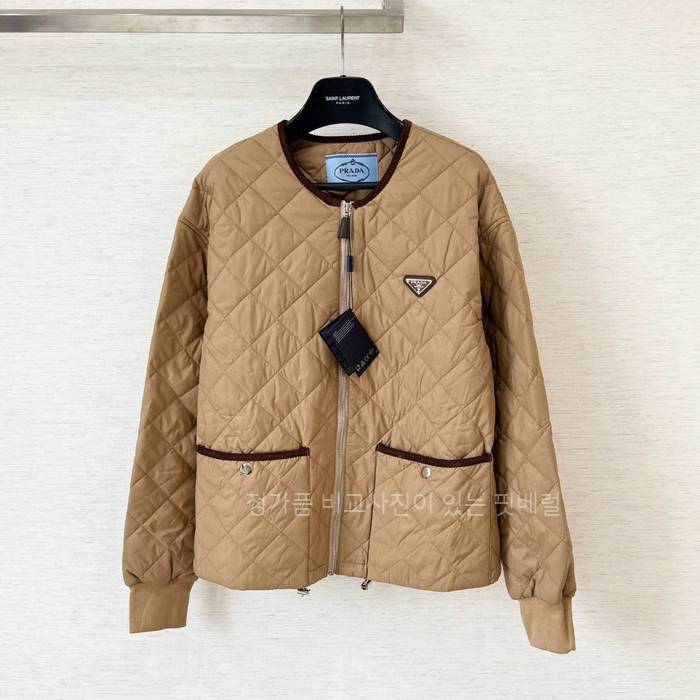 프*다 로고 퀄팅 자켓 여성용