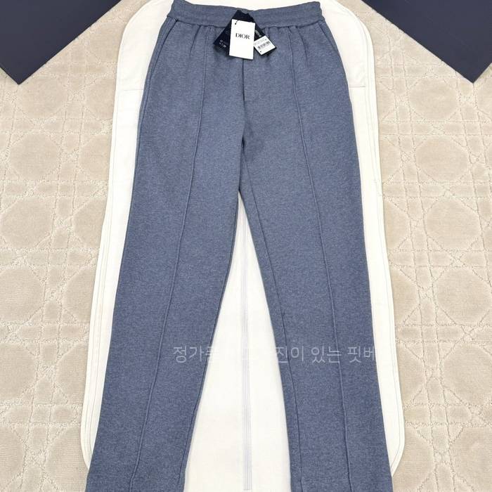 디* 오블리크 퓨어 캐시미어 코튼 블렌디드 팬츠