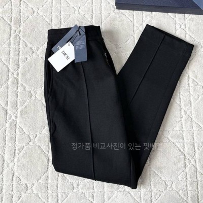 디* 오블리크 퓨어 캐시미어 코튼 블렌디드 팬츠