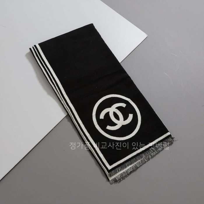 [국내배송] 샤* CC 로고 스톨 머플러 숄